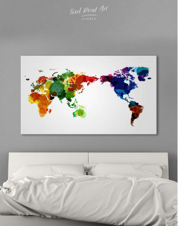 Unique World Map Canvas Wall Art - image 6