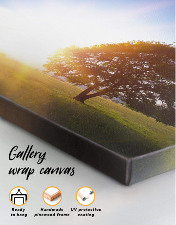 Nature landscape with Tree Canvas Wall Art - image 1