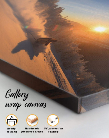 Snowboarder Canvas Wall Art - image 1