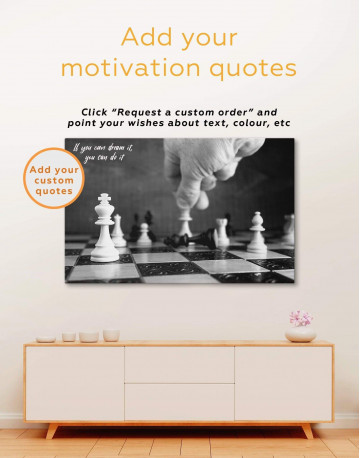3 Panels Chess Game Canvas Wall Art - image 4