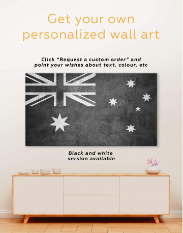 5 Panels Flag of Australia Canvas Wall Art - image 4