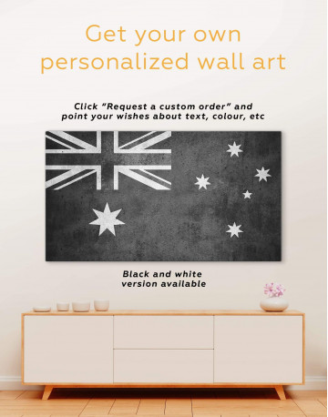 Flag of Australia Canvas Wall Art - image 1
