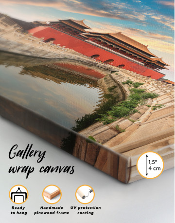 Forbidden City The Palace Museum Canvas Wall Art - image 1