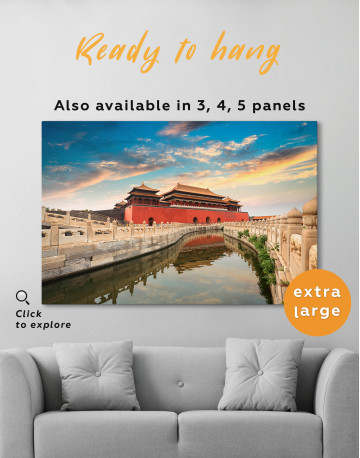 Forbidden City The Palace Museum Canvas Wall Art