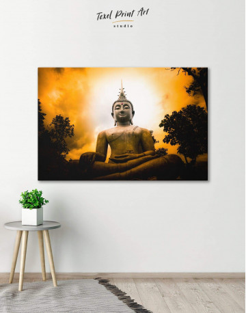 Buddha Spiritual Canvas Wall Art