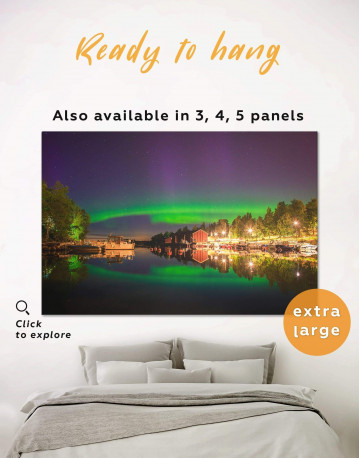The Northern Lights Canvas Wall Art