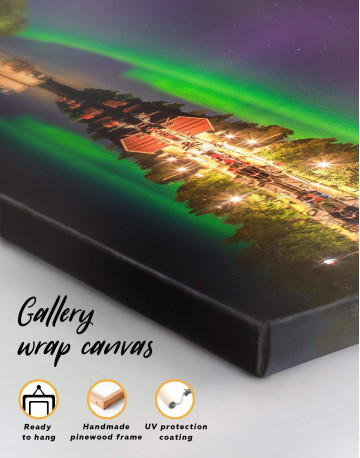 The Northern Lights Canvas Wall Art - image 1