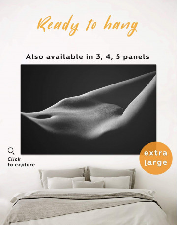 Black and White Nude Erotic Canvas Wall Art