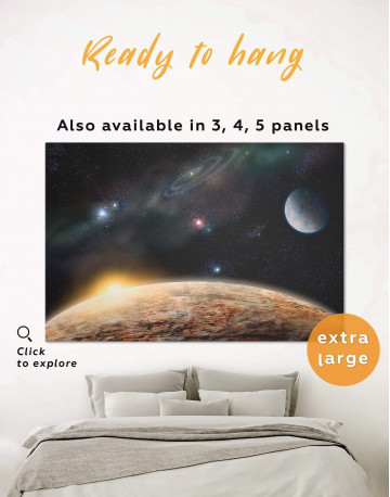 Outer Space Canvas Wall Art