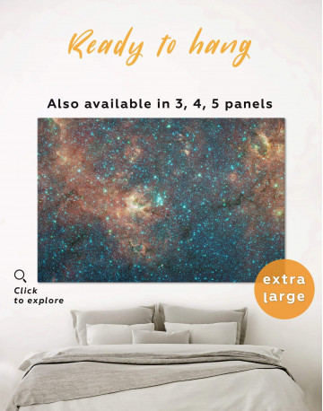 Space View Canvas Wall Art