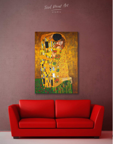 The Kiss Canvas Wall Art - image 2
