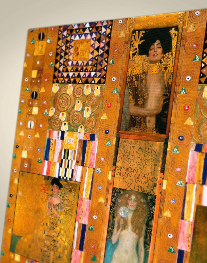 ArtWall Gustav Klimts Idyll Appeelz Removable Graphic Wall Art 24 by 36 