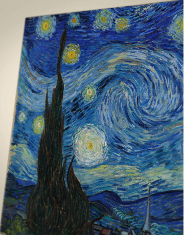 Starry Night Canvas Wall Art - image 1