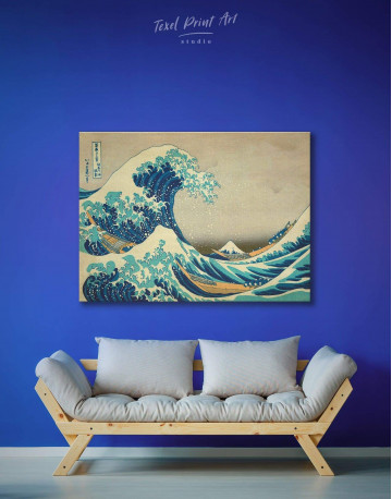 Great Wave Off Kanagawa Canvas Wall Art - image 2