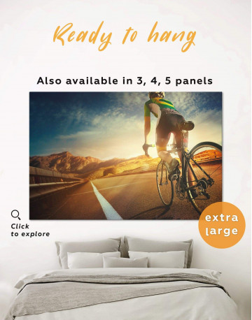 Bicycle Sport Canvas Wall Art