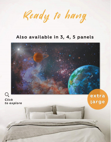 Cosmos View Canvas Wall Art