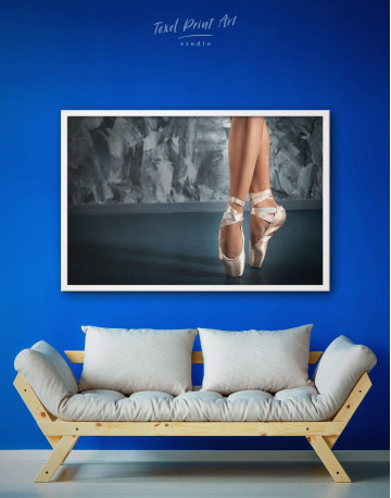 Framed Ballerina Canvas Wall Art - image 5