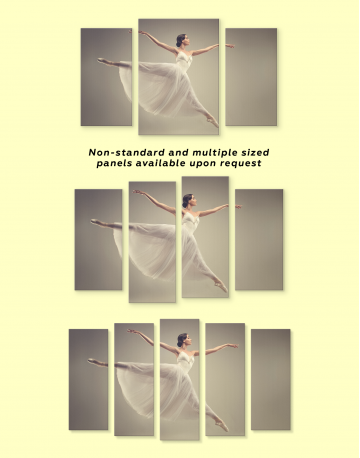 Ballet Dancer Ballerina Canvas Wall Art - image 2