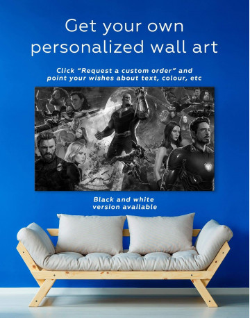 3 Panels Avengers Infinity War Canvas Wall Art - image 1