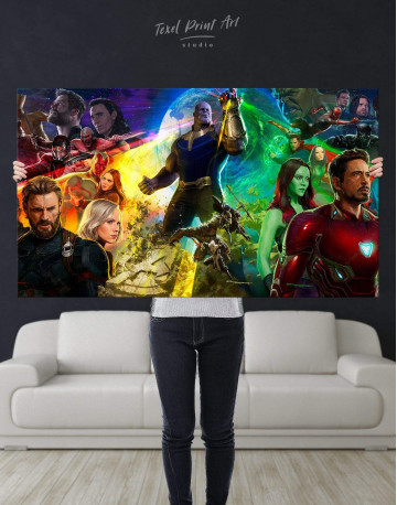 Avengers Infinity War Canvas Wall Art - image 2