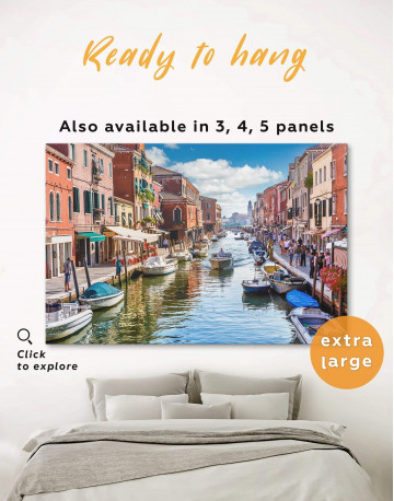 Venice Skyline Canvas Wall Art