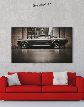 Ford Mustang GT 500 Canvas Wall Art