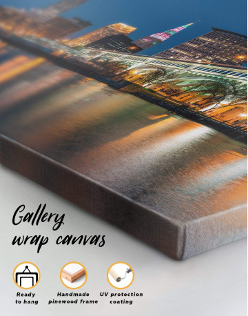 Cleveland Skyline Canvas Wall Art - image 4