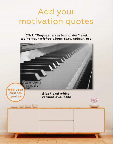 Piano Music Canvas Wall Art - image 4