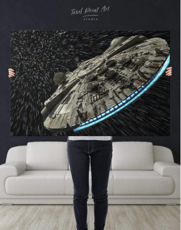 Millennium Falcon Canvas Wall Art - image 2