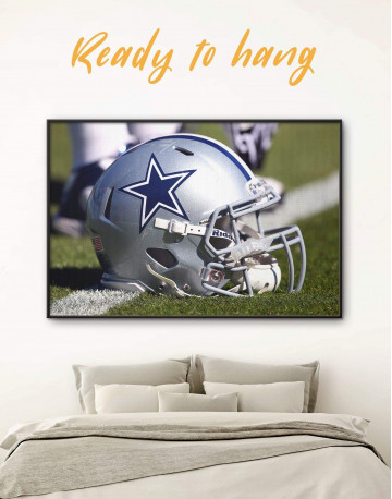 Framed Dallas Cowboys Canvas Wall Art