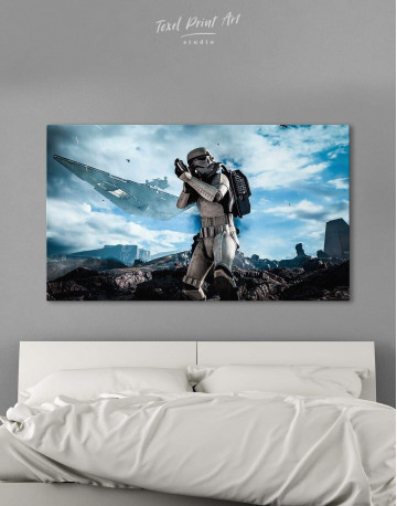 Storm Trooper Star Wars Canvas Wall Art - image 5