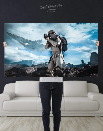 Storm Trooper Star Wars Canvas Wall Art - image 2