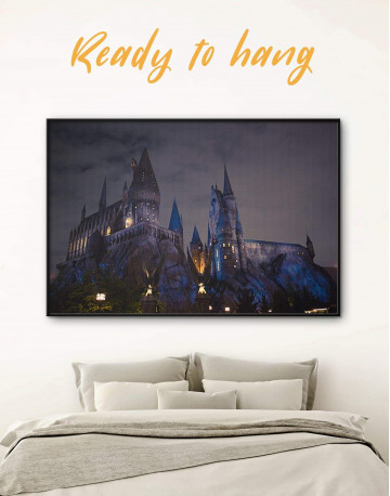 Framed Harry Potter Hogwarts Canvas Wall Art - image 5