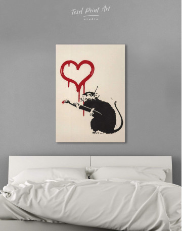 Love Rat Canvas Wall Art - image 2