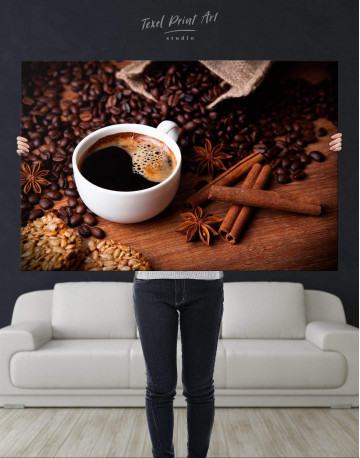 Cup of Coffee Canvas Wall Art - image 2