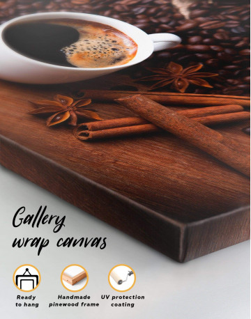 Cup of Coffee Canvas Wall Art - image 4