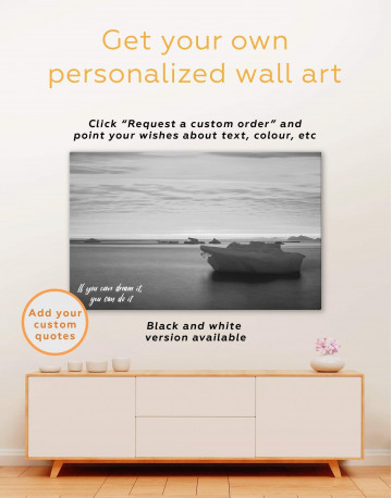 Ice on Water Canvas Wall Art - image 1