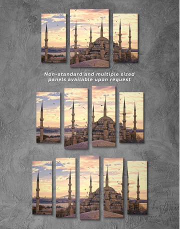 Sultan Ahmed Mosque Canvas Wall Art - image 2
