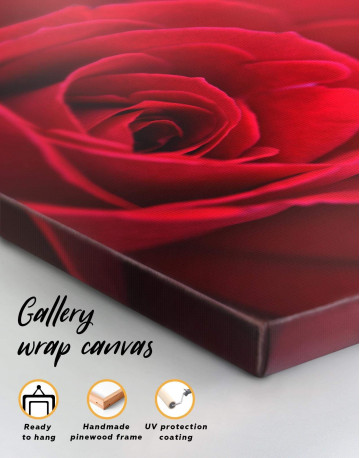 3 Panels Red Rose Canvas Wall Art - image 1