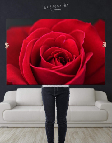 Red Rose Canvas Wall Art - image 4