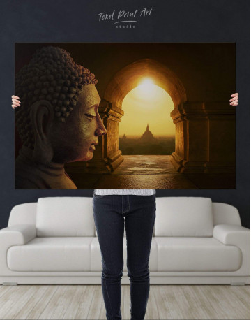 Equanimity of Buddha Canvas Wall Art - image 4