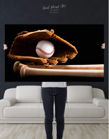 Baseball Bats Canvas Wall Art - image 4