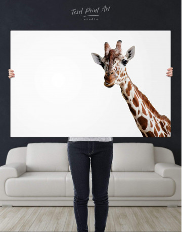 Funny Giraffe Canvas Wall Art - image 2