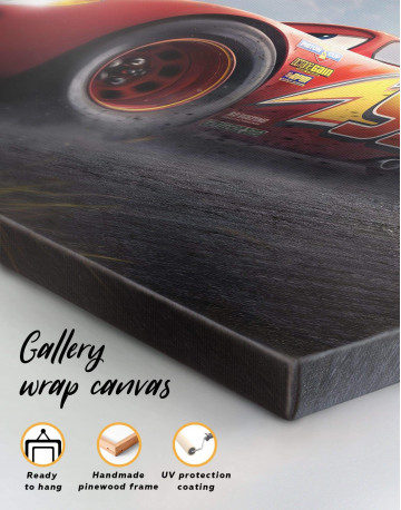 4 Panels Lightning McQueen Cars 3 Canvas Wall Art - image 1