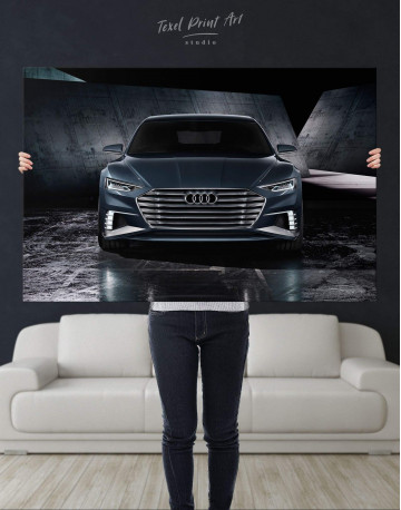 Steel Audi A8 Canvas Wall Art - image 2
