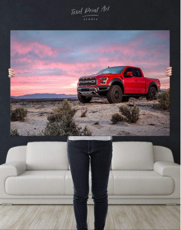 Ford F-150 Raptor Canvas Wall Art - image 4