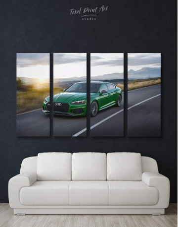 4 Panels Audi RS5 Sportback Canvas Wall Art