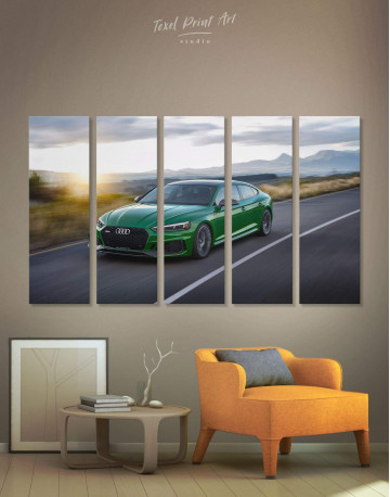 5 Panels Audi RS5 Sportback Canvas Wall Art