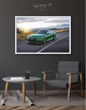 Framed Audi RS5 Sportback Canvas Wall Art - image 1