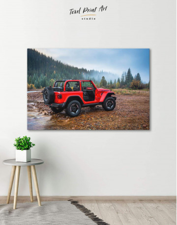 Jeep Wrangler Canvas Wall Art